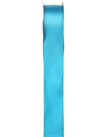 Ruban satin double face Turquoise