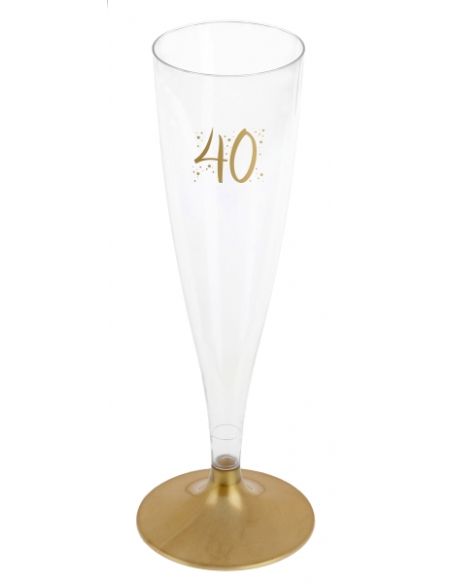 Flûte âge or 40 ans