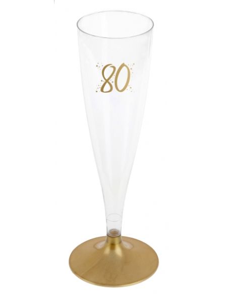 Flûte âge or 80 ans