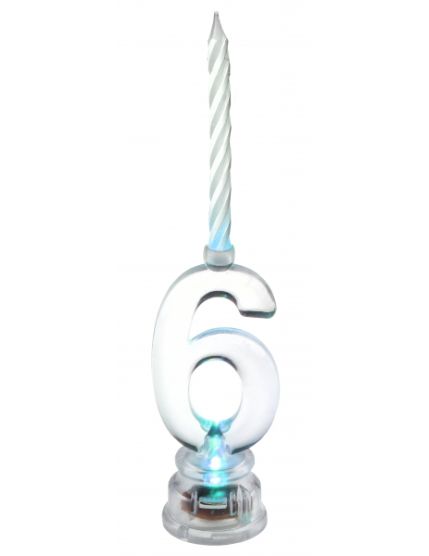 Bougie LED N°6 Faites La Fête Accessoires de décoration