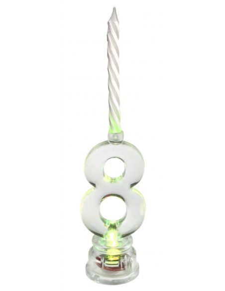 Bougie LED N°8
