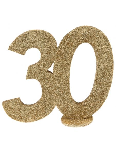 Chiffre Anniversaire or 30 ans