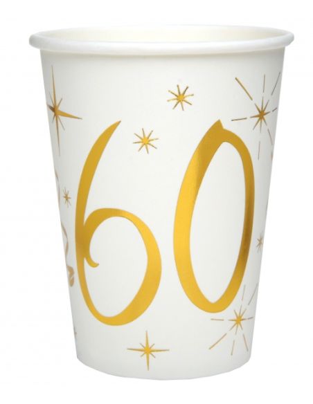 Gobelet des âges or 60 ans