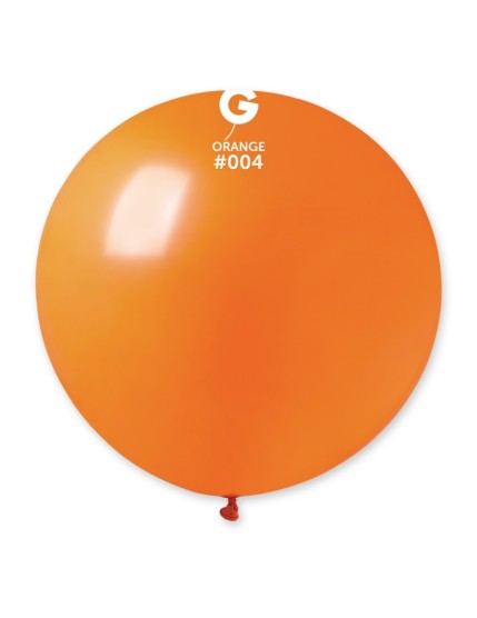 Sachet de 1 ballon géant rond orange Faites La Fête Ballons & Arches