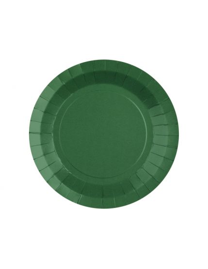 Petite assiette ronde Rainbow Vert Faites La Fête Anniversaire