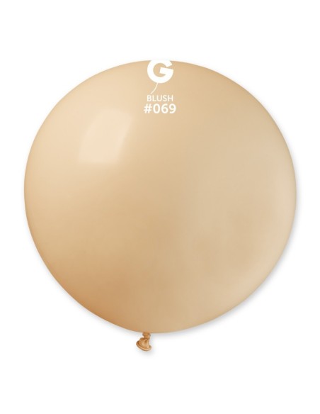 Sachet de 1 ballon géant 80 cm Blush