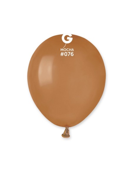 Sachet de 50 ballons 13 cm moka