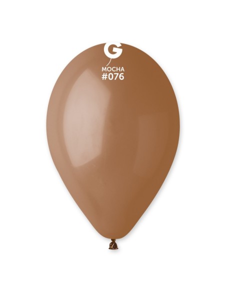 Sachet de 10 ballons standard moka