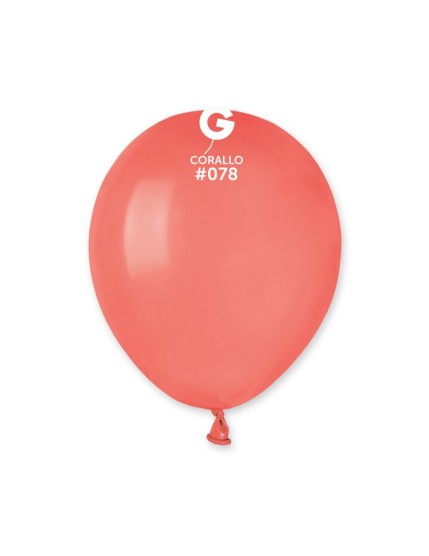 Sachet de 50 ballons 13 cm corail Faites La Fête Ballons & Arches