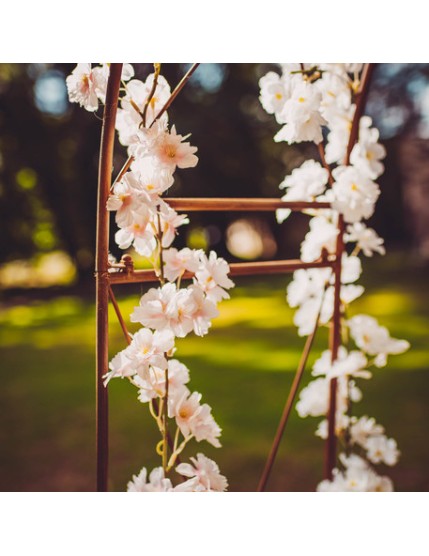 Guirlande De Fleurs De Cerisier Blanches 1.80M Faites La Fête Accessoires de décoration