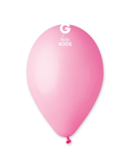 Sachet de 50 ballons standard rose