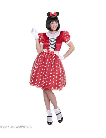 Costume de deguisement minnie mouse 2-3 ans 104cm - Costume de