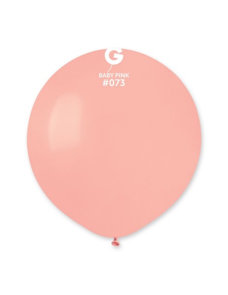 Sachet de 10 ballons 48 cm rose bébé