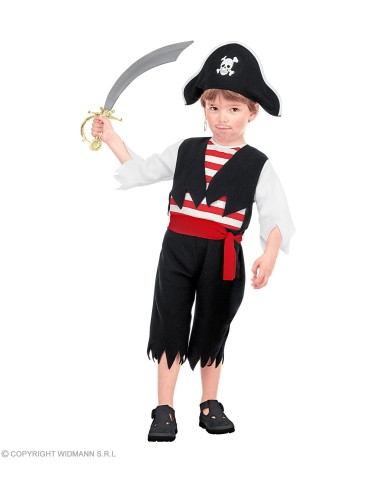 Déguisements Pirates Corsaires et Boucaniers Enfant - Garçon Choisissez  votre taille 104 cm 2-3 Ans