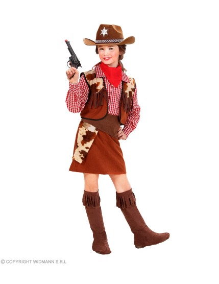 Déguisements Cowboy Enfant - Fille Faites La Fête Déguisements