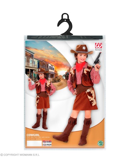 Déguisements Cowboy Enfant - Fille Faites La Fête Déguisements