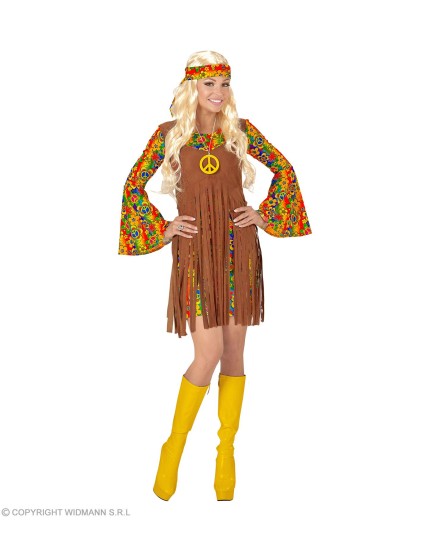 Déguisement Robe Hippie - Adulte