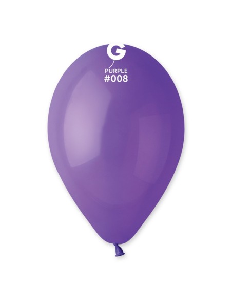 Sachet de 50 ballons standard violet