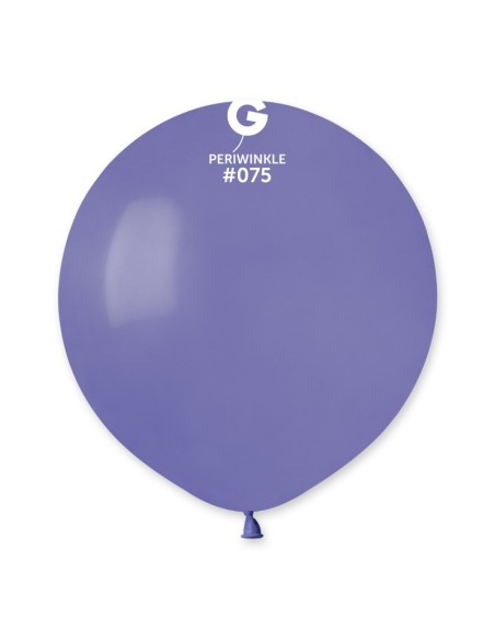 Sachet de 10 ballons 48 cm pervenche