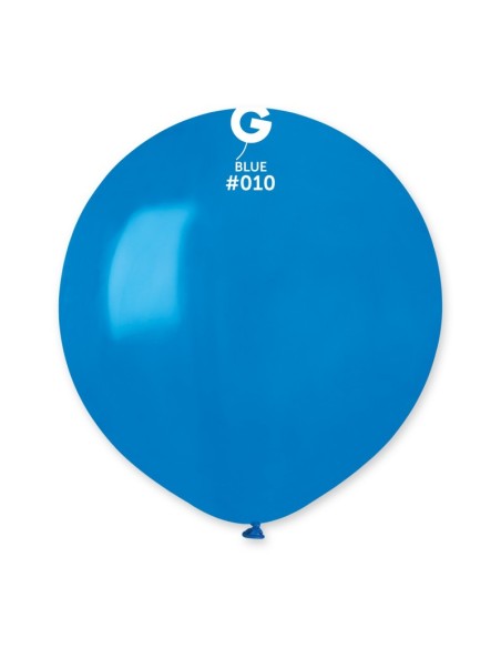 Sachet de 10 ballons 48 cm bleu