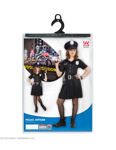 Déguisements Policiers Enfant - Fille Choisissez votre taille 116 cm 4-5 Ans