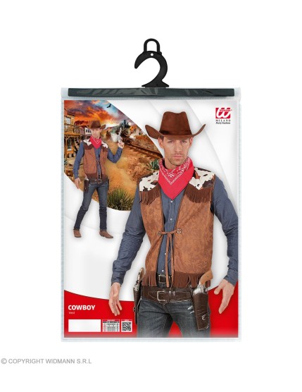 Éléments de vêtements Cowboy Adulte - Homme GRP0968 Faites La Fête Elements de vêtements