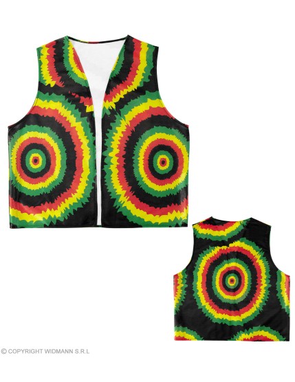 Éléments de vêtements Jamaïcains Rasta Reggae Adulte - Unisex GRP75721 Faites La Fête Elements de vêtements