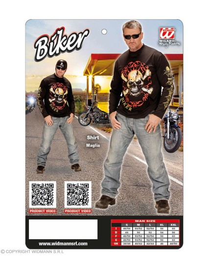 Éléments de vêtements Rockers et Bikers Adulte - Homme GRP490G Faites La Fête Elements de vêtements