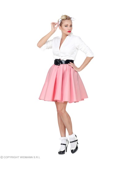 Éléments de vêtements Années 50 - Rock\'n\'Roll Twist Pink Lady T-Birds Adulte - Femme GRP33673 Faites La Fête Années 50 - Ro