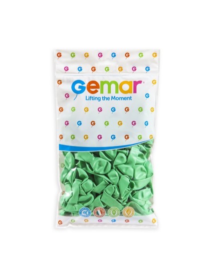 Sachet de 50 ballons 13 cm menthe verte Faites La Fête Ballons & Arches