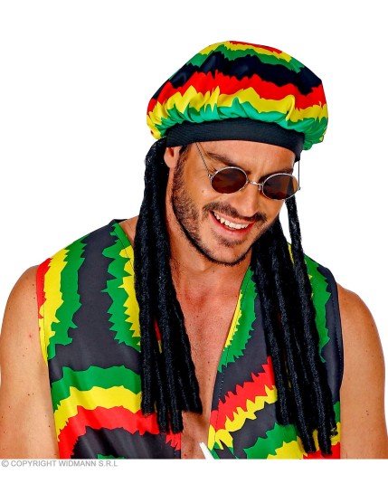 Chapeaux Casquettes et Couvre-chefs Jamaïcains Rasta Reggae Adulte - Homme GRP01899 Faites La Fête Chapeaux, Casquettes et Co