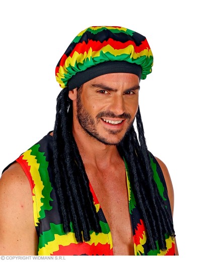 Chapeaux Casquettes et Couvre-chefs Jamaïcains Rasta Reggae Adulte - Homme GRP01899 Faites La Fête Chapeaux, Casquettes et Co