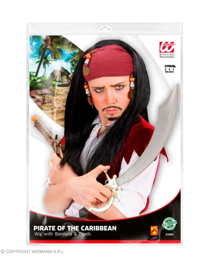 Perruques Pirate des Caraïbes Enfant - Garçon GRP6289C Faites La Fête Perruques