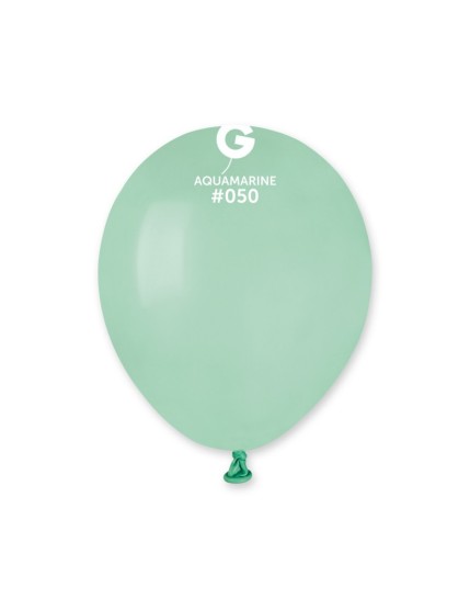 Sachet de 50 ballons 13 cm vert d\'eau Faites La Fête Ballons & Arches