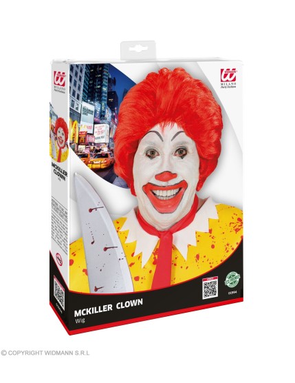 Perruques Clown Tueur Adulte - Homme GRP01994 Faites La Fête Perruques