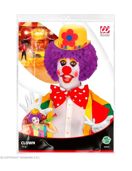 Perruques Clown Adulte - Unisex GRP60048 Faites La Fête Perruques