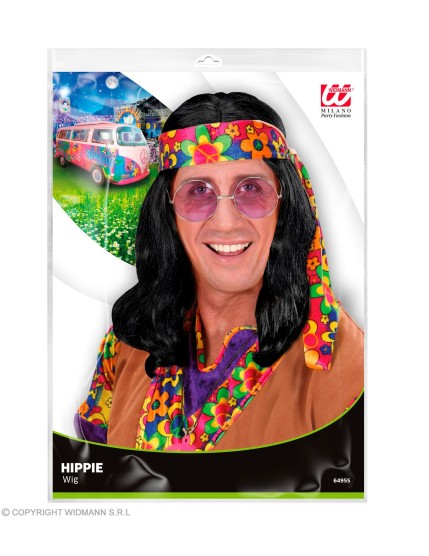 Perruques Années 60 - Hippie et Reggae Adulte - Homme GRP6495S Faites La Fête Perruques