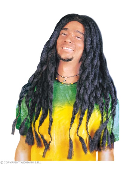 Perruques Jamaïcains Rasta Reggae Adulte - Homme GRP6041R