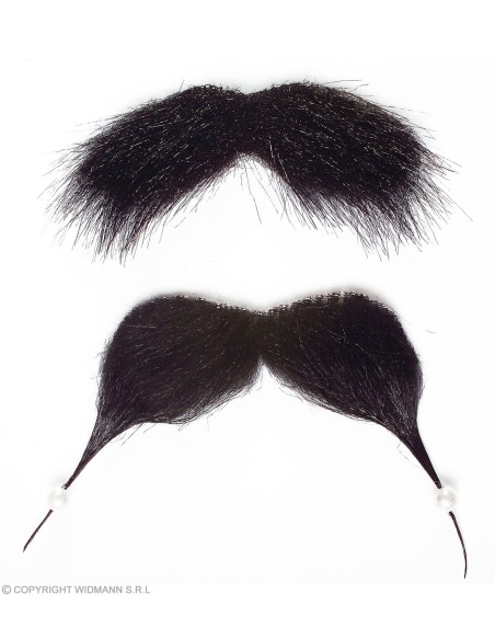 Barbes Moustaches Sourcils et Pattes Pirates Corsaires et Boucaniers Adulte - Homme GRP3069P