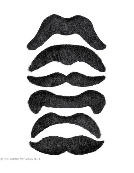 Barbes Moustaches Sourcils et Pattes Cowboy Adulte - Unisex GRP30707 Faites La Fête Barbes, Moustaches, Sourcils et Pattes