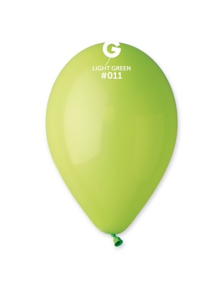 Sachet de 50 ballons standard vert clair