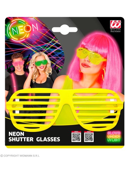 Lunettes Fluo Néon Adulte - Unisex GRP01357 Faites La Fête Lunettes