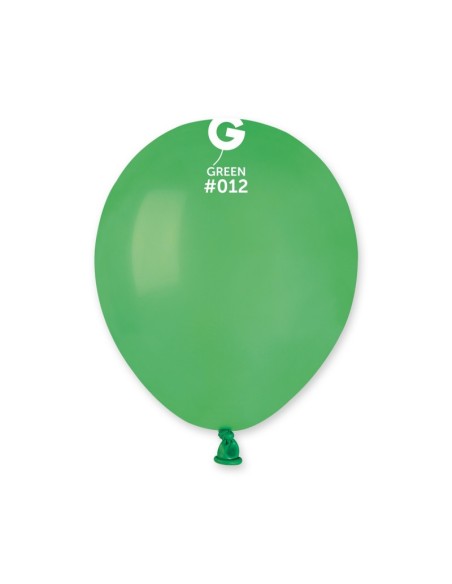 Sachet de 50 ballons 13 cm vert