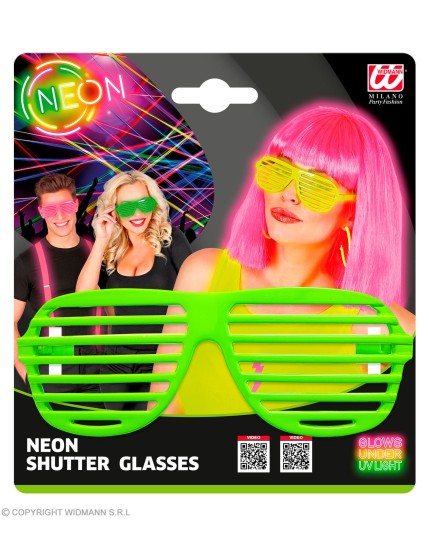 Lunettes Fluo Néon Adulte - Unisex GRP01356 Faites La Fête Lunettes