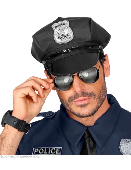 Lunettes Policiers Adulte - Homme GRP6860P Faites La Fête Lunettes