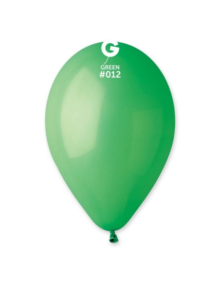 Sachet de 50 ballons standard vert