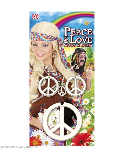 Bijoux Années 60 - Hippie et Reggae Adulte - Unisex GRP7897H Faites La Fête Bijoux