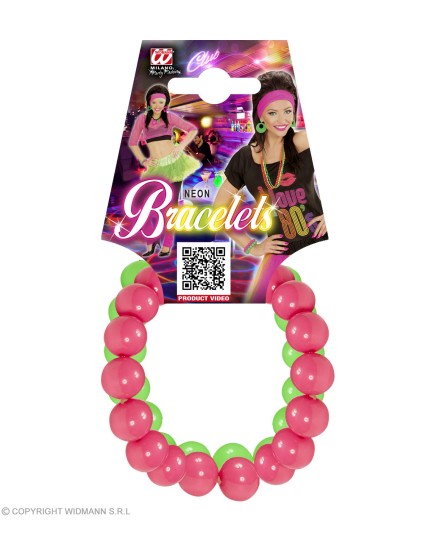 Bijoux Fluo Néon Adulte - Femme GRP05846 Faites La Fête Bijoux