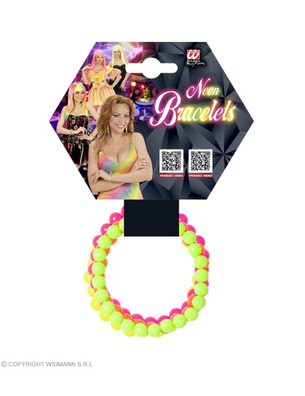 Bijoux Fluo Néon Adulte - Femme GRP03537 Faites La Fête Bijoux