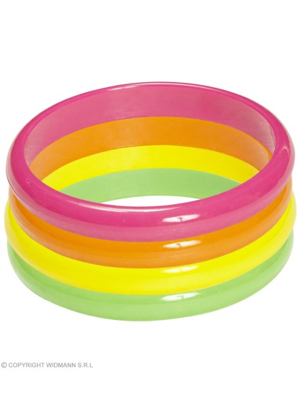 Bijoux Fluo Néon Adulte - Femme GRP05845 Faites La Fête Bijoux